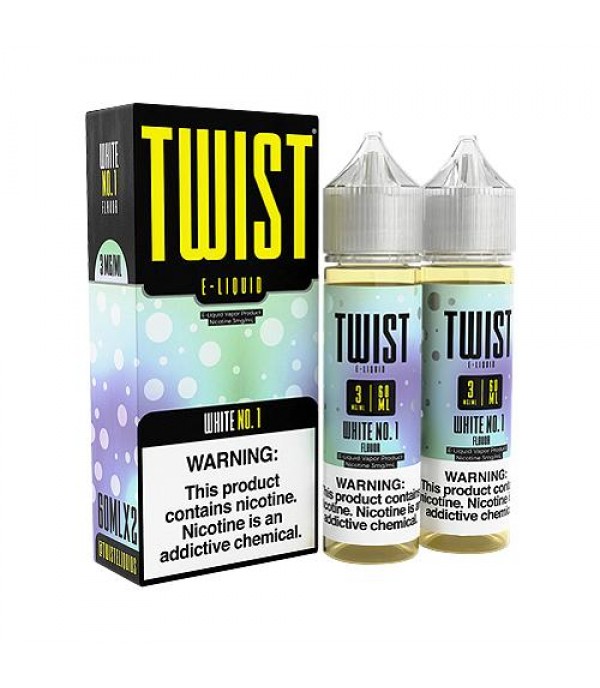 White No. 1 2x60ml Vape Juice - TWIST