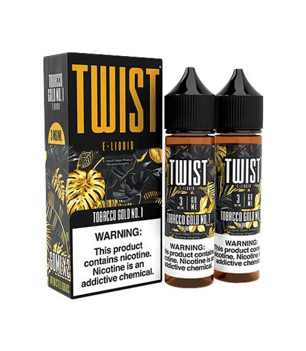 Tobacco Gold No. 1 2x60ml Vape Juice - TWIST