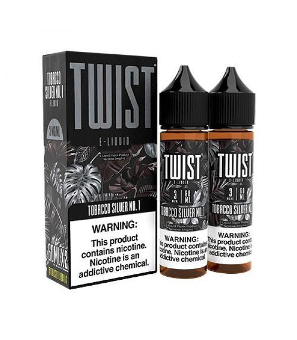 Tobacco Silver No. 1 2x60ml Vape Juice - TWIST