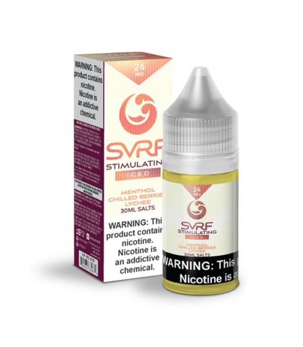 SVRF Salts Stimulating Iced 30ml Nic Salt Vape Juice