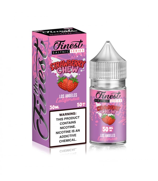 The Finest Strawberry Chew 30ml Nic Salt Vape Juice