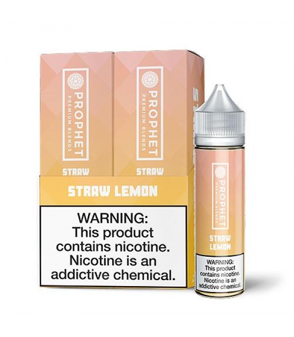 Prophet Premium Straw Lemon 2x 60ml Vape Juice