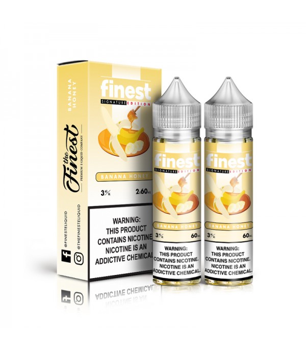 The Finest Banana Honey 2x 60ml Vape Juice