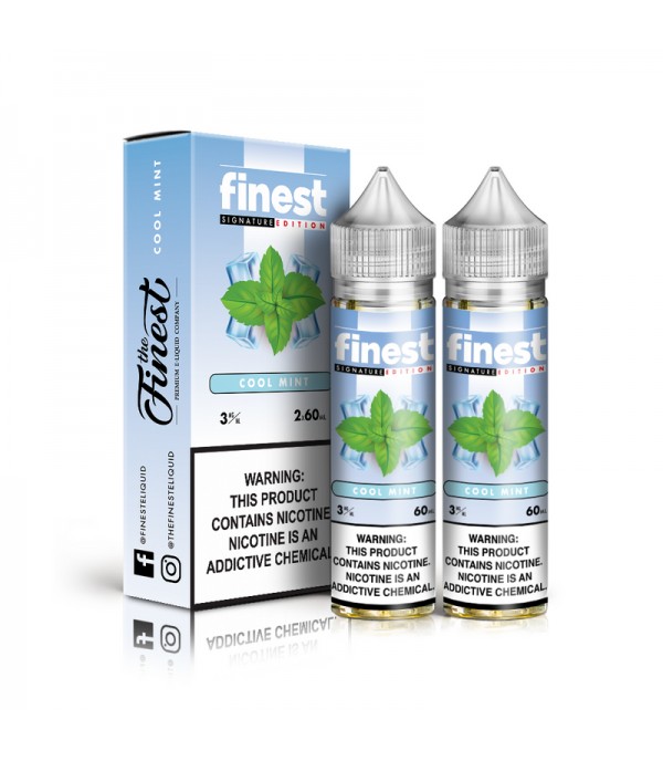 The Finest Cool Mint 2x 60ml Vape Juice