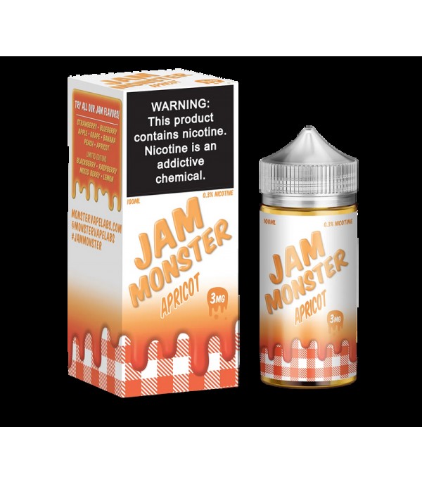 Apricot 100ml - Jam Monster