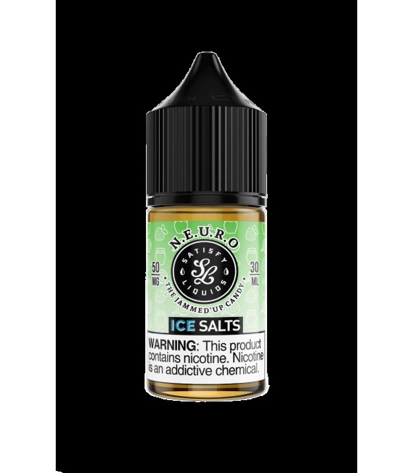 Satisfy E-Liquids N.E.U.R.O. On Ice 30ml Nic Salt Vape Juice