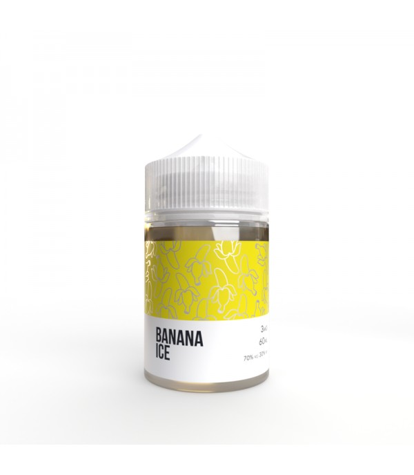 Ice Series Banana Ice 60ml Vape Juice - Saucy