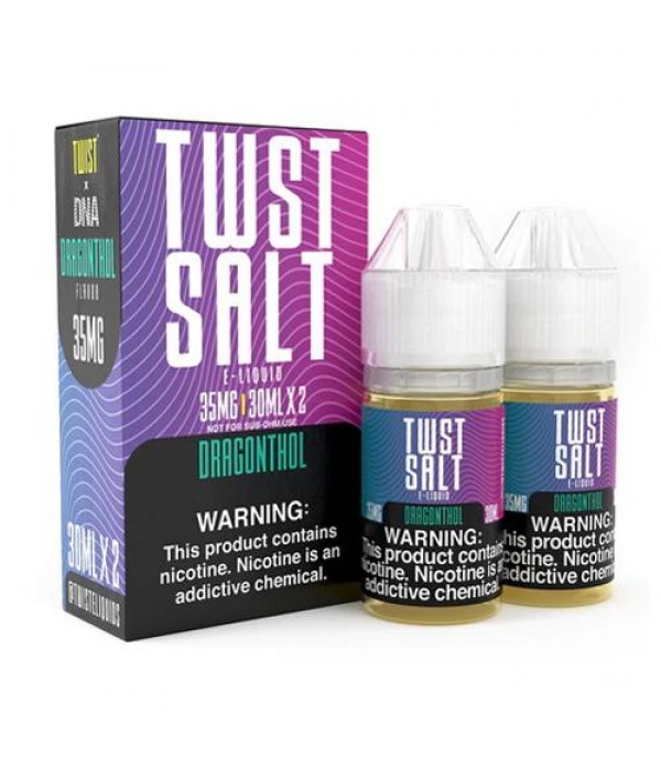 Dragonthol 2x 30ml (60ml) Nic Salt Vape Juice - Twist E-Liquids