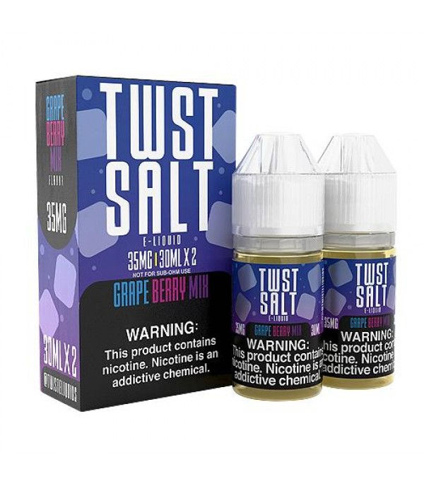 Purple Grape 2x 30ml (60ml) Nic Salt Vape Juice - Twist E-Liquids