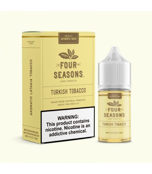 Four Seasons E-Liquids Turkish Tobacco 30ml Vape Juice