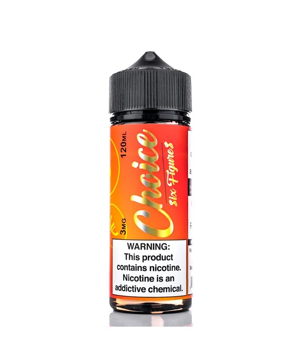 Choice E-Liquids Six Figures 120ml Vape Juice