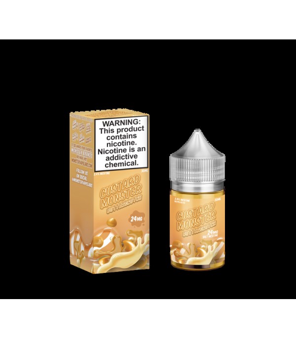 Jam Monster Salt Butterscotch 30ml Nic Salt Vape Juice