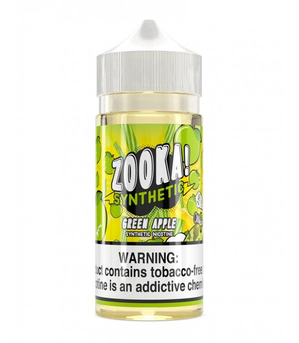 Top Class Zooka Series Green Apple 100ml TFN Vape Juice