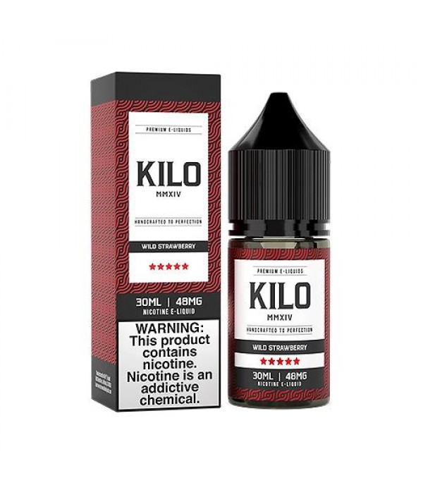 Kilo Salts Wild Strawberry 30ml Nic Salt Vape Juice
