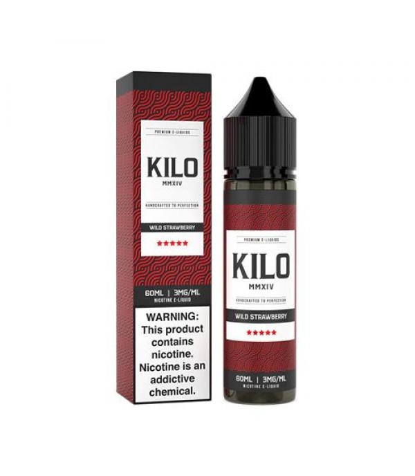 Kilo Wild Strawberry 60ml Vape Juice
