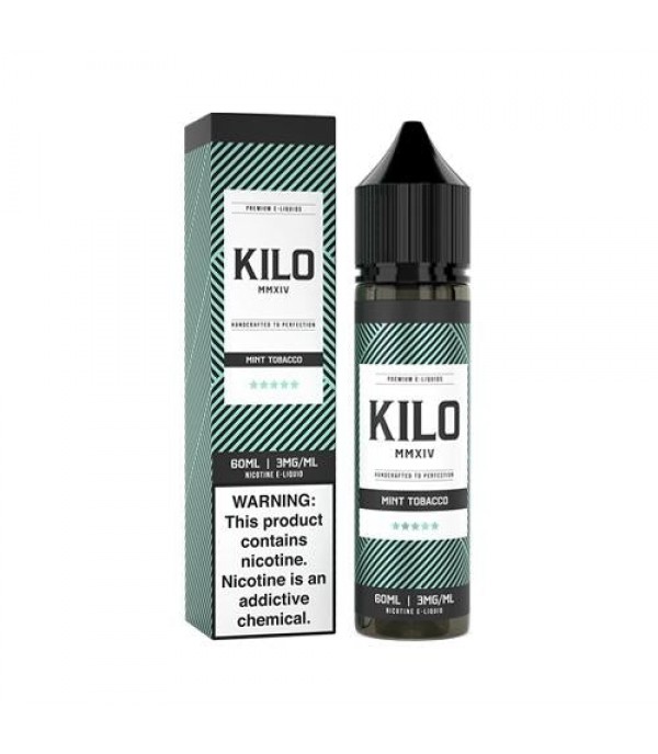 Kilo Mint Tobacco 60ml Vape Juice