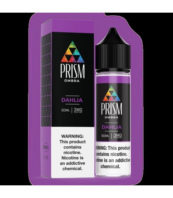 Prism E-Liquids Ombra Series Dahlia 60ml Vape Juice