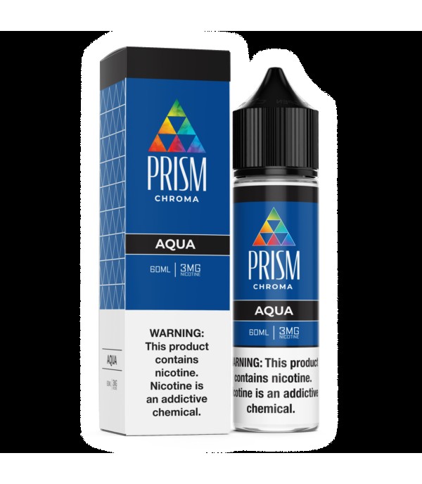 Prism E-Liquids Chroma Series Aqua 60ml Vape Juice