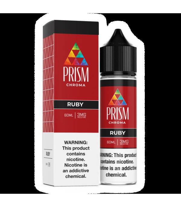 Prism E-Liquids Chroma Series Ruby 60ml Vape Juice