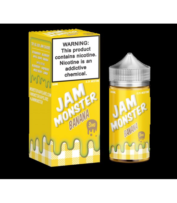 Jam Monster Banana 100ml Vape Juice
