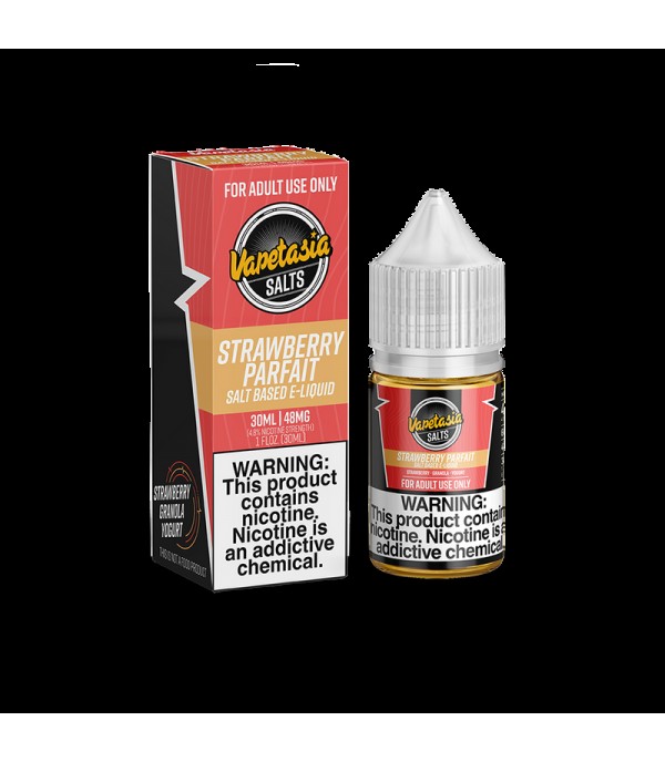 Vapetasia Strawberry Parfait 30ml Nic Salt Vape Juice