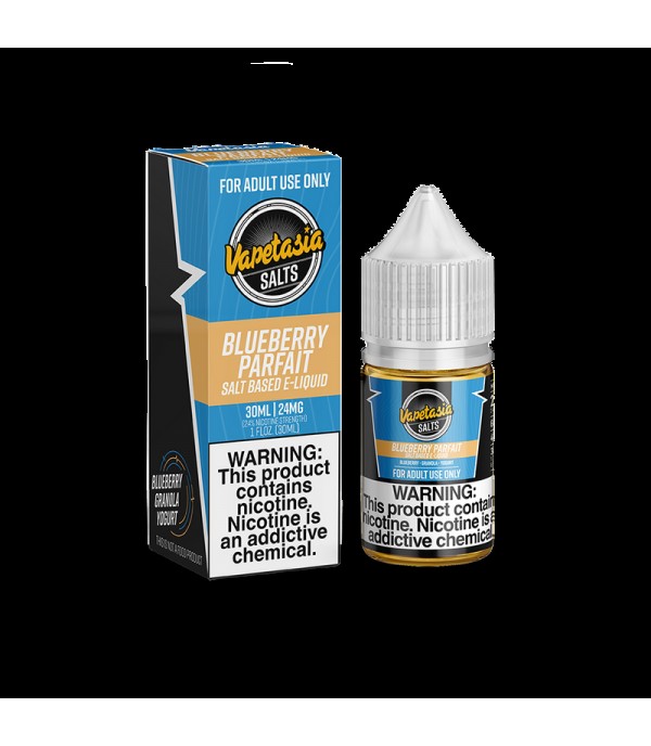 Vapetasia Blueberry Parfait 30ml Nic Salt Vape Juice