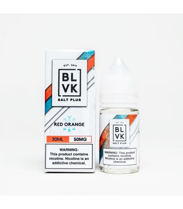 BLVK Salt Plus Red Orange Ice 30ml Nic Salt Vape Juice