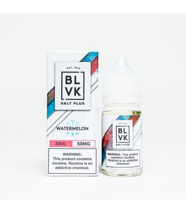 BLVK Salt Plus Watermelon Ice 30ml Nic Salt Vape Juice