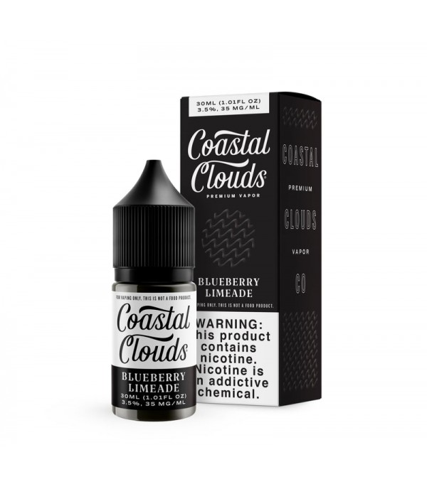 Coastal Clouds Blueberry Limeade 30ml Nic Salt Vape Juice