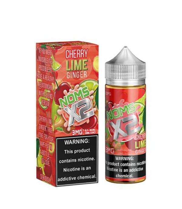NOMS X2 Cherry Lime Ginger 120ml Vape Juice