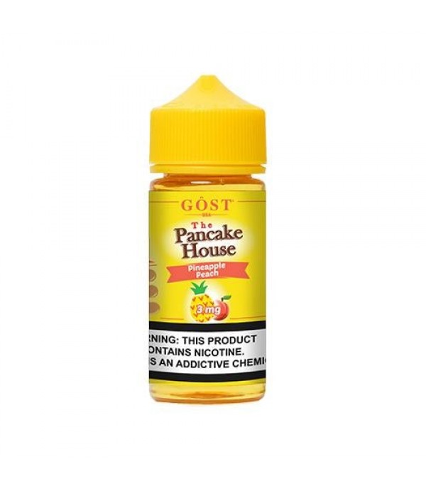 The Pancake House Pineapple Peach 100ml Vape Juice