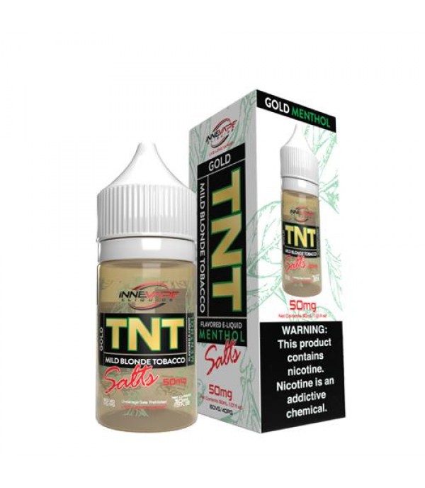 Innevape Salts TNT Gold Menthol 30ml Nic Salt Vape Juice