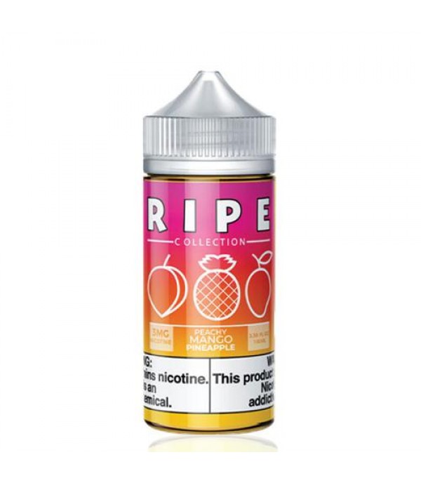 Ripe Collection Peachy Mango Pineapple 100ml Vape Juice
