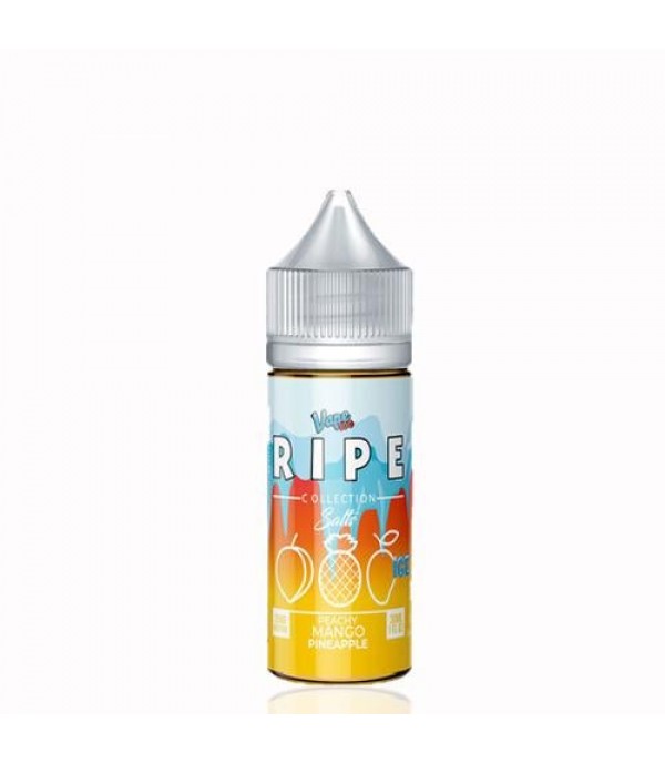 Ripe Collection Salts Peachy Mango Pineapple ICE 30ml Nic Salt Vape Juice