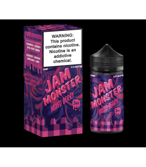 Jam Monster Mixed Berry 100ml Vape Juice