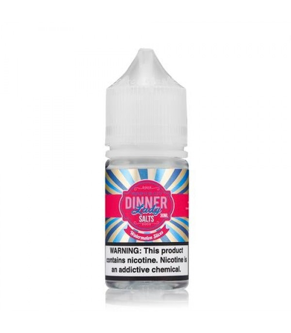 Dinner Lady Salts Watermelon Slices 30ml Nic Salt Vape Juice