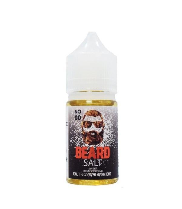 Beard Vape Co Salts No. 00 Cappuccino Tobacco 30ml Nic Salt Vape Juice