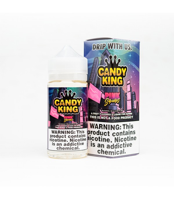 Candy King Pink Squares 100ml Vape Juice