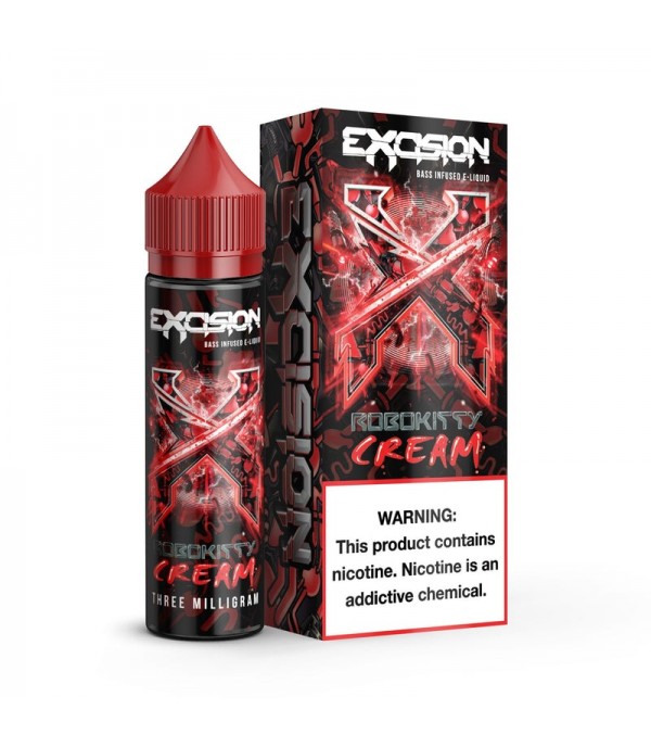 Alt Zero and Excision Robokitty Cream 60ml Vape Juice
