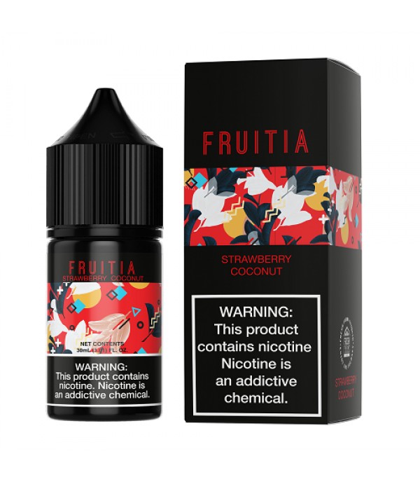 Fruitia Strawberry Coconut 30ml Nic Salt Vape Juice