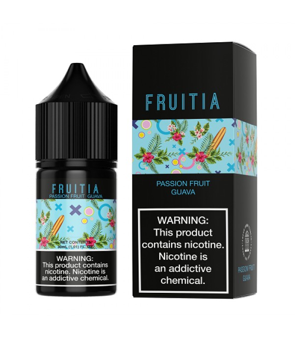 Fruitia Passionfruit Guava 30ml Nic Salt Vape Juice