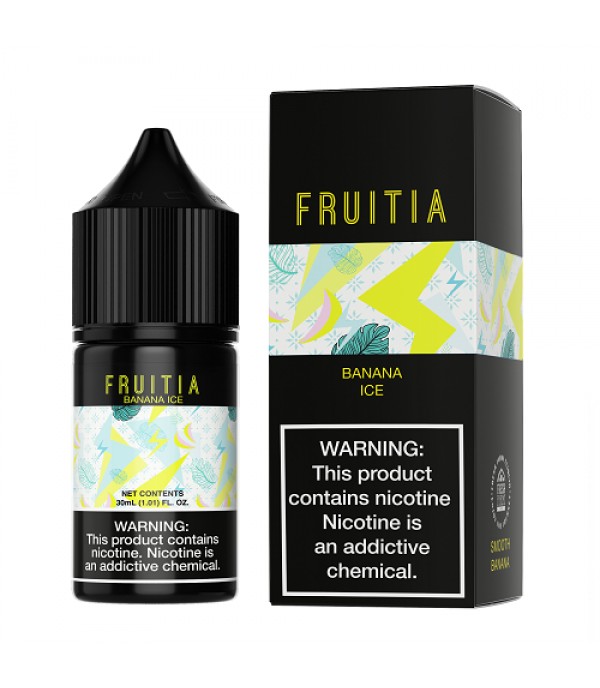 Fruitia Banana Ice 30ml Nic Salt Vape Juice