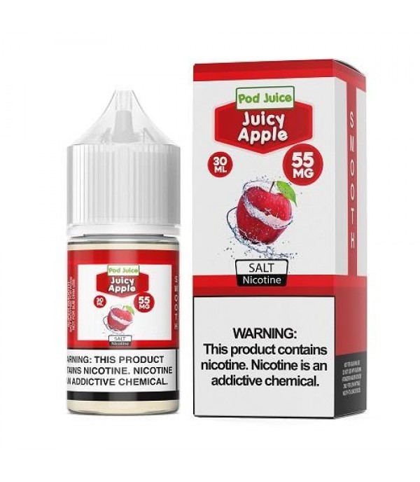 Pod Juicy Juicy Apple 30ml Nic Salt Vape Juice