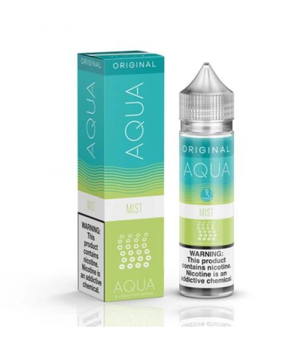 Aqua Synthetic Nicotine Mist 60ml Vape Juice