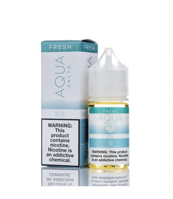 Aqua Synthetic Nicotine Rush 30ml Nic Salt Vape Juice