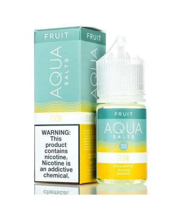 Aqua Synthetic Nicotine Flow 30ml Nic Salt Vape Juice