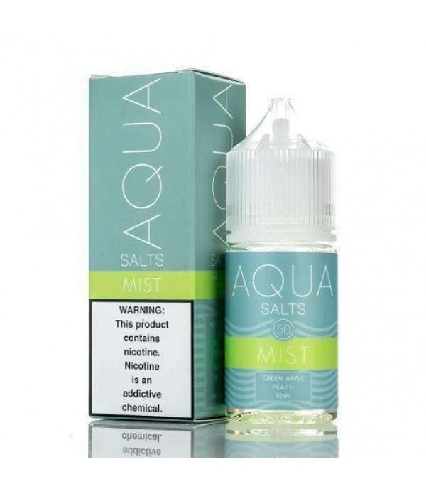 Aqua Synthetic Nicotine Mist 30ml Nic Salt Vape Juice