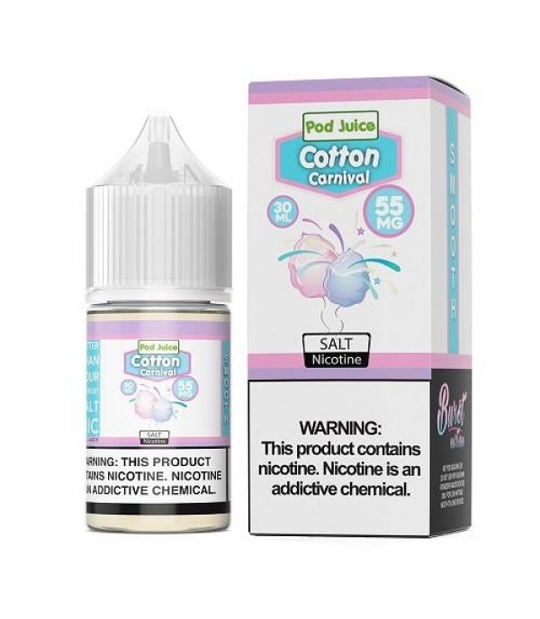 Pod Juice Cotton Carnival 30ml Nic Salt Vape Juice