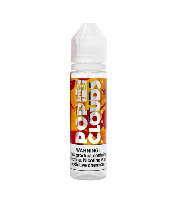 Pop Clouds Peach Please 60ml Vape Juice