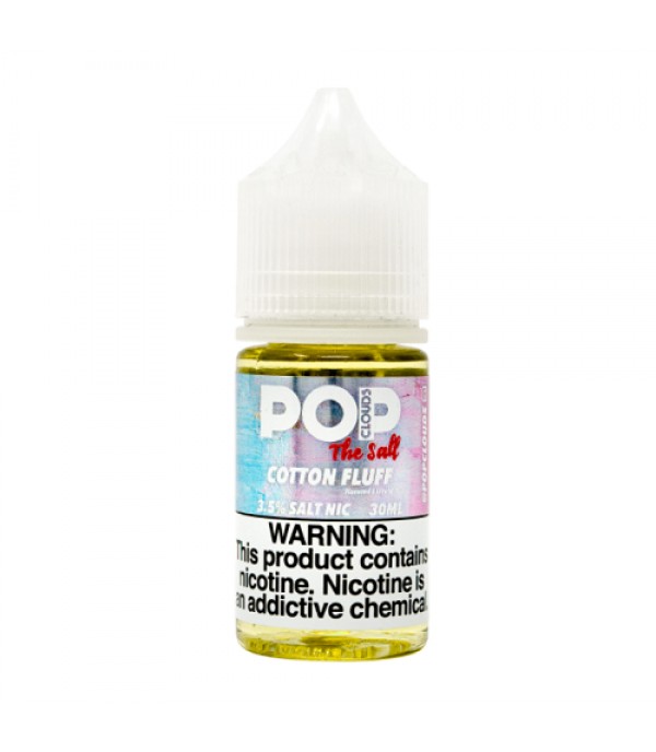 Pop Clouds Cotton Fluff 30ml Nic Salt Vape Juice